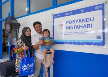 BRI Peduli Perkuat Layanan Kesehatan Ibu dan Anak melalui Posyandu Matahari di Desa Brilian Hargobinangun Sleman