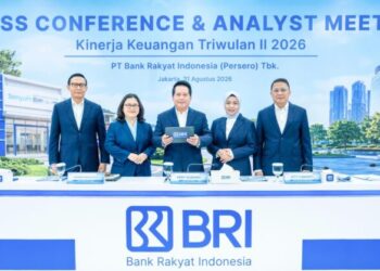 Konsisten Jadi Penggerak Ekonomi Kerakyatan, BRI Bukukan Laba Rp31,2 Triliun pada Triwulan II 2026