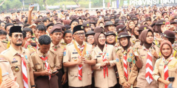 Hari Pramuka ke-65, Andra Soni Dorong Generasi Muda Banten Aktif Dukung Swasembada Pangan