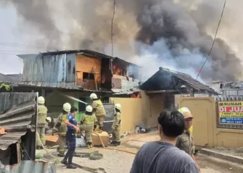 Bakar Sampah Diduga Picu Kebakaran Duren Sawit, 40 Bangunan Hangus