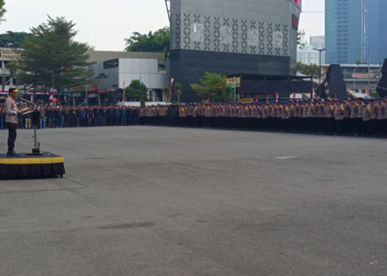 Polda Metro Jaya Siagakan Ribuan Personel Amankan Aksi Unjuk Rasa 18 Agustus