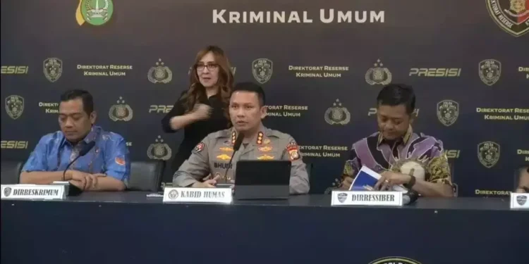 Polda Metro Tahan 9 Pemilik Akun Medsos, Diduga Sebarkan Konten Provokatif dan Hoaks