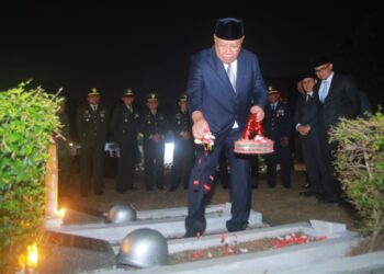 Renungan Suci di TMP Seribu, Tangsel Kenang Jasa Pahlawan Jelang HUT ke-81 RI