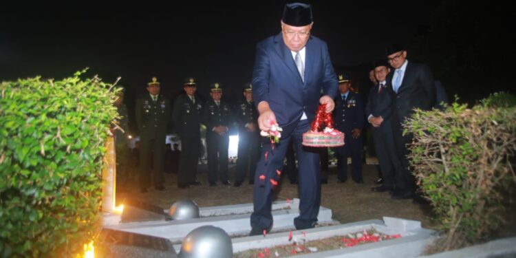 Renungan Suci di TMP Seribu, Tangsel Kenang Jasa Pahlawan Jelang HUT ke-81 RI