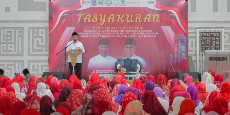 Tasyakuran HUT RI ke-81, Benyamin Ajak Warga Tangsel Perkuat Kebersamaan