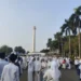 Ribuan Warga Padati Monas Ikuti Zikir dan Doa Kebangsaan Sambut Bulan Kemerdekaan RI