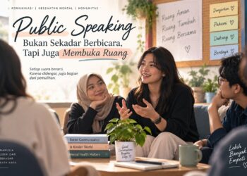Ketika Public Speaking Bukan Sekadar Berbicara: Membangun Ruang Aman di Komunitas Kesehatan Mental