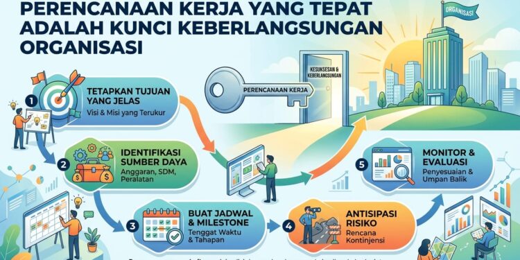 Perencanaan Tenaga Kerja yang Tepat sebagai Kunci Keberlangsungan Organisasi