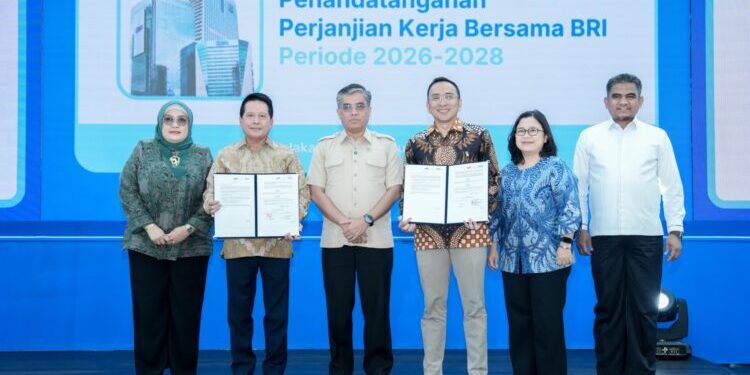 BRI dan Serikat Pekerja BRI Tandatangani PKB 2026-2028, Perkuat Hubungan Industrial yang Harmonis dan Berkelanjutan