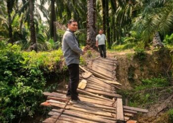 Harus Lewati Jalan Berlumpur dan Minim Sinyal di Rantau Prapat, Kepala Unit BRI Menemani UMKM untuk Naik Kelas