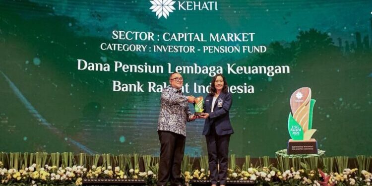 Konsisten Perkuat Investasi Berkelanjutan, DPLK BRI Raih Kehati ESG Award 2026