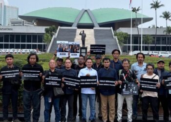 5 Jurnalis Hilang Saat Liputan Krakatau, KWP Gelar Doa Bersama di Senayan