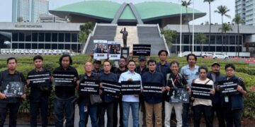 5 Jurnalis Hilang Saat Liputan Krakatau, KWP Gelar Doa Bersama di Senayan