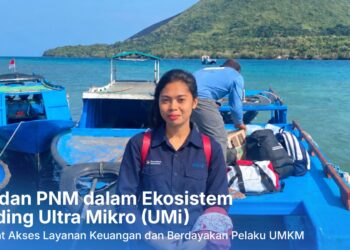 Menyeberang Laut dari Ambon ke Banda Neira, Kisah Vio Menjangkau Nasabah Ultra Mikro dari Rumah ke Rumah