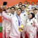 Prabowo Video Call Tim Bulu Tangkis Usai Raih Emas Pertama Asian Games 2026, Ini Pesannya