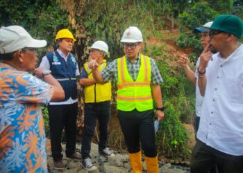 Antisipasi Longsor dan Banjir, Pemkot Tangsel Bangun Bronjong di Sungai Angke Villa Pamulang