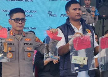 Curanmor Bersenjata Api Dibongkar Polres Metro Tangerang Kota, 38 Tersangka Ditangkap