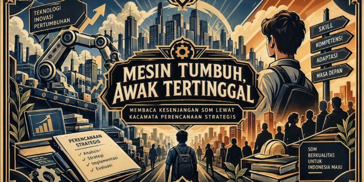 Mesin Tumbuh, Awak Tertinggal: Membaca Kesenjangan SDM lewat Kacamata Perencanaan Strategis