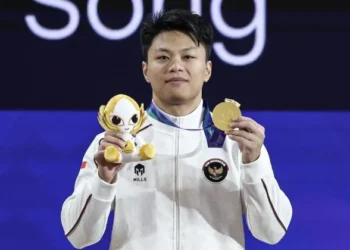 Rahmat Erwin Pecahkan Rekor Dunia, Emas Kedua Indonesia di Asian Games 2026