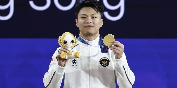 Rahmat Erwin Pecahkan Rekor Dunia, Emas Kedua Indonesia di Asian Games 2026