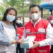Abu Anak Krakatau Menyebar, Pemkot Tangsel Bagikan 14.000 Masker Gratis ke Warga