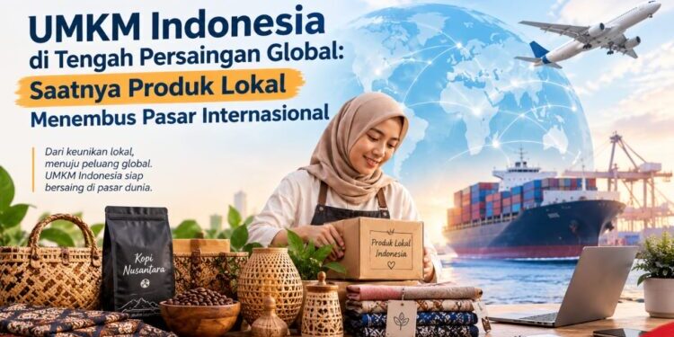 UMKM Indonesia di Tengah Persaingan Global: Saatnya Produk Lokal Menembus Pasar Internasional