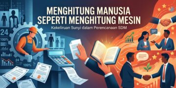 Menghitung Manusia Seperti Menghitung Mesin: Kekeliruan Sunyi dalam Perencanaan SDM