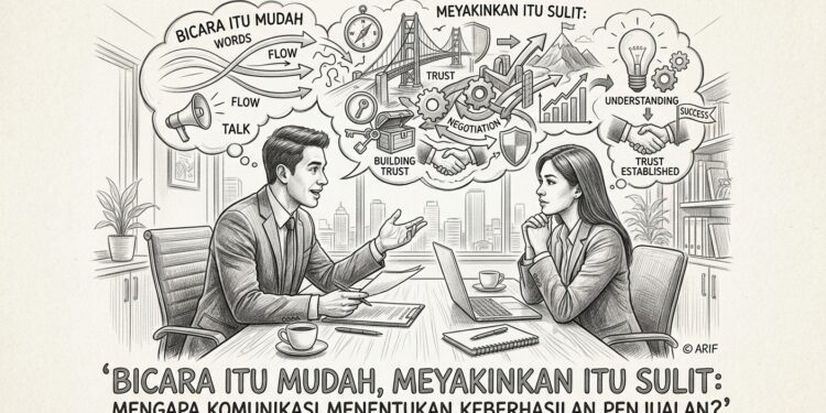 Bicara Itu Mudah, Meyakinkan Itu Sulit: Mengapa Komunikasi Menentukan Keberhasilan Penjualan?