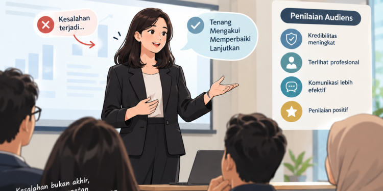 The Recovery Skill: Pengaruh Cara Menangani Kesalahan saat Presentasi terhadap Penilaian Audiens