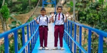 BRI Peduli Bangun Jembatan Gantung di Cianjur, Permudah Akses Sekolah dan Aktivitas Ekonomi Warga