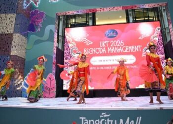 Kemilau Budaya Nusantara Hiasi UKT 2026 Escoda Management di Tangcity Mall