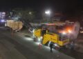 Jalan Rawa Buntu Tangsel Dibongkar! Dua Titik Beton Rusak Diperbaiki, Pengendara Wajib Waspada