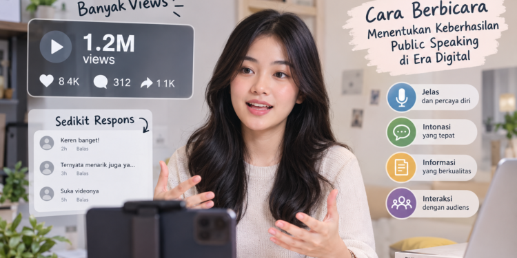 Banyak Views, Sedikit Respons: Apakah Cara Berbicara Menentukan Keberhasilan Public Speaking di Era Digital?
