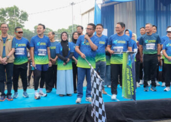 Andra Soni Buka Jawara Run 2026, 1.500 Peserta Ramaikan KP3B