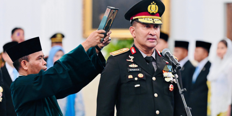 Sehari Usai Jadi Kapolri, Suyudi Mutasi 88 Perwira Polri, Kapolda Banten Diganti