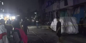 Ledakan di Pasar Cimanggis Ciputat Rusak Sejumlah Ruko, Warga Terluka