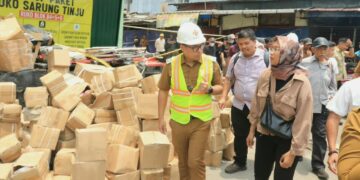 8 Ruko Terdampak Ledakan Pasar Cimanggis Diperiksa, Pemkot Tangsel Siap Bongkar Bangunan Berbahaya