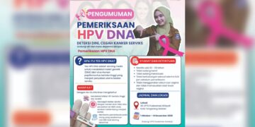 Kabar Baik untuk Perempuan Tangsel, Tes HPV DNA Gratis Dibuka hingga 14 November