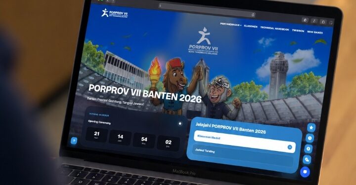 Website PORPROV VII Banten 2026 Resmi Diluncurkan, Ada Asisten Digital HELITA